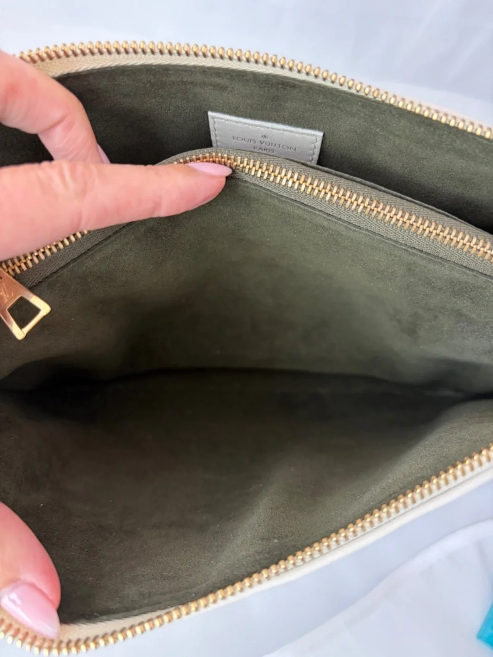 Louis Vuitton Coussin PM – Cream/Off White Monogram Embossed Lambskin | Includes